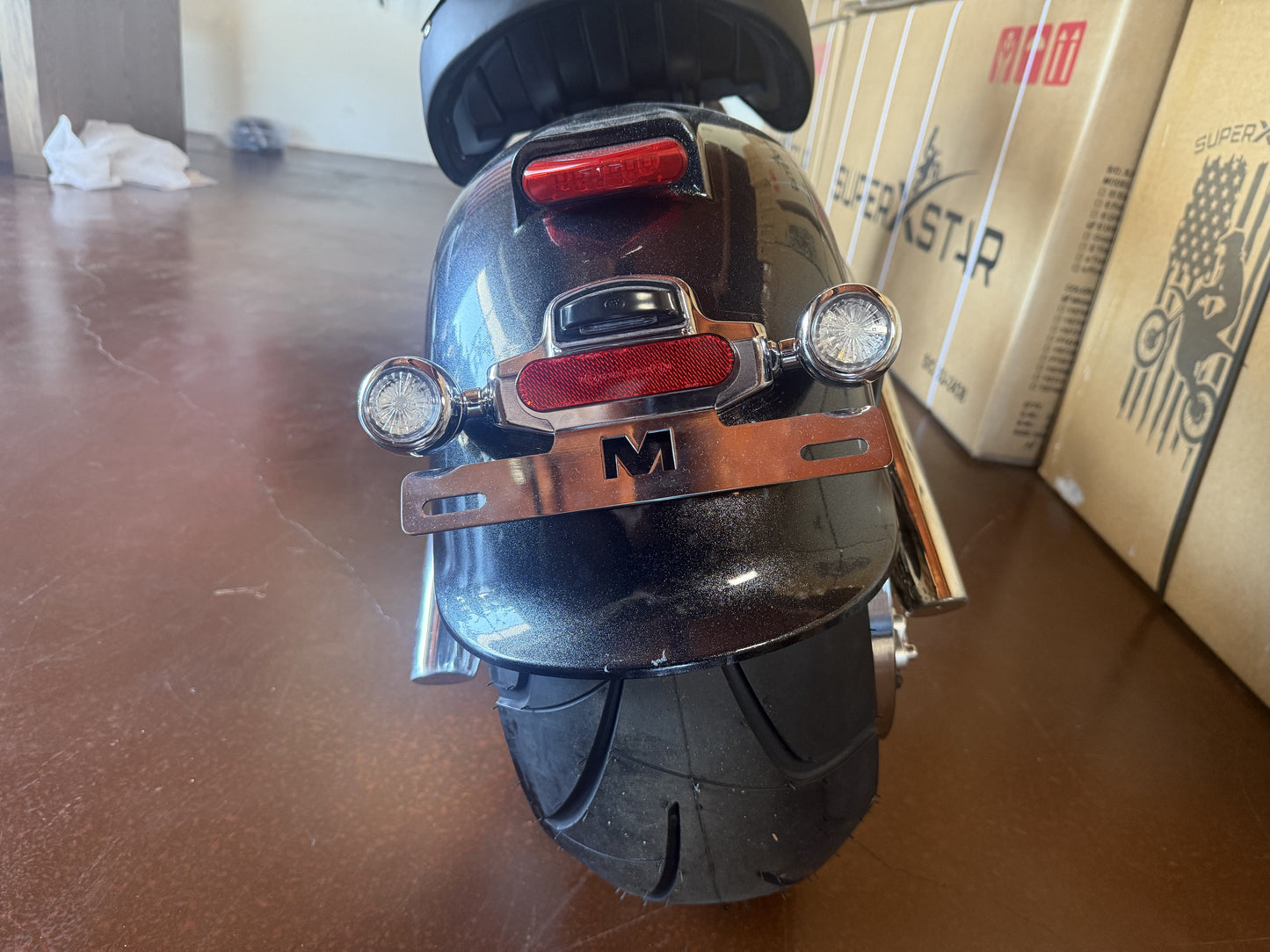 Super X Star Black Eclipse Electric Chopper Bike – 2000W 60V High Speed Cruiser