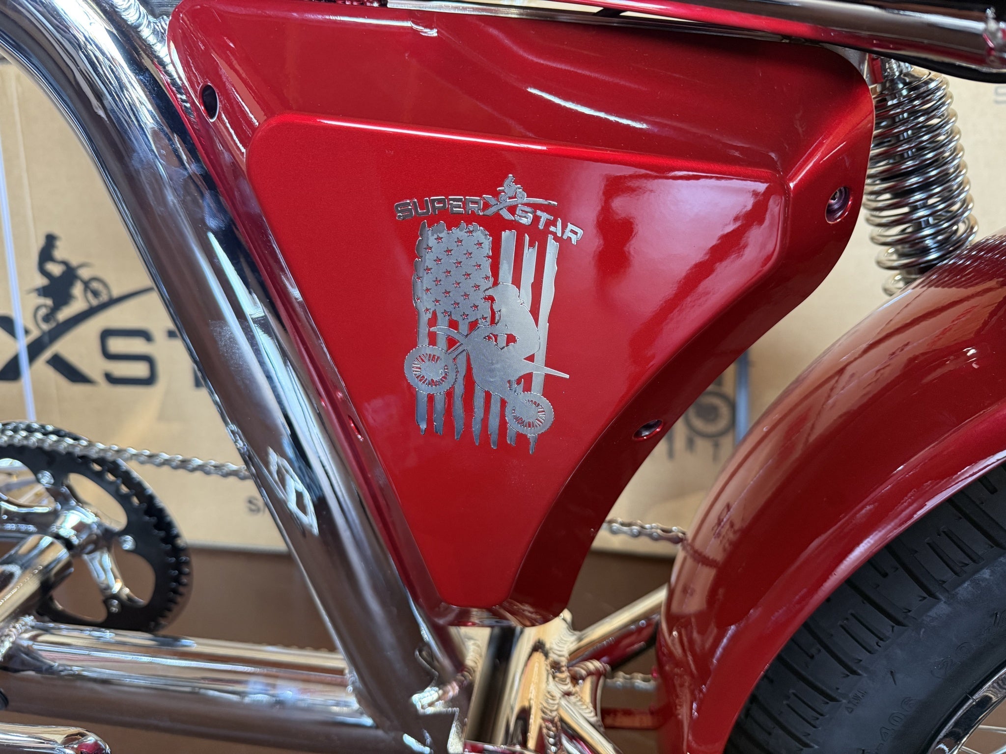 Super X Star Ghost Rider - Red - Super X Star