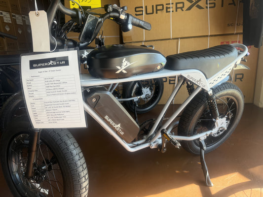 Dual Battery E-Bikes: Ride Farther, Go Longer with Super X Star