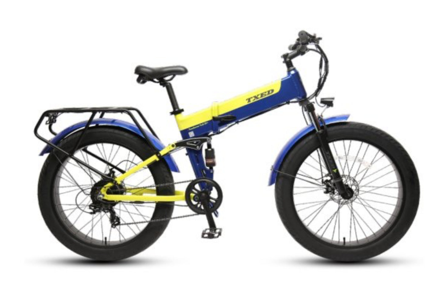 Super X Star FoldX – 500W Folding Fat Tire Electric Bike | 48V Lithium, Shimano 7-Speed, TEKTRO Brakes