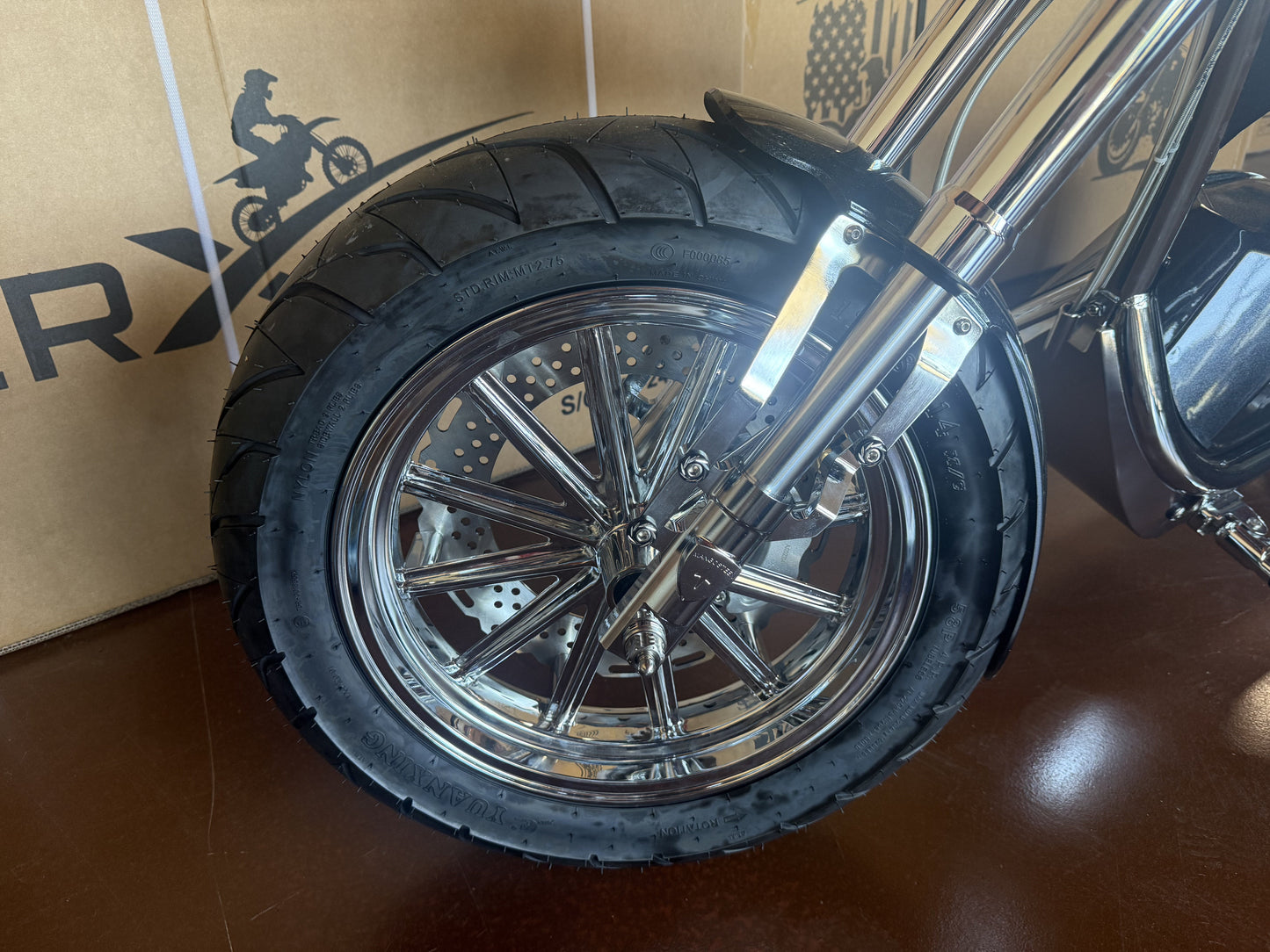 Super X Star Black Eclipse Electric Chopper Bike – 2000W 60V High Speed Cruiser